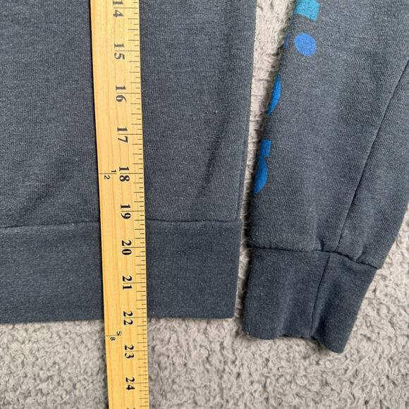 Aviator Nation Hoodie Womens XS Gray Full Zip Sweatshirt Venice CA Rainbow Surf - Picture 11 of 12